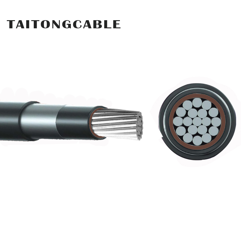 Voltan Rendah Teras Tunggal ATA Berperisai Aluminium PVC Berpenebat dan Kabel Kuasa Bersarung PVC