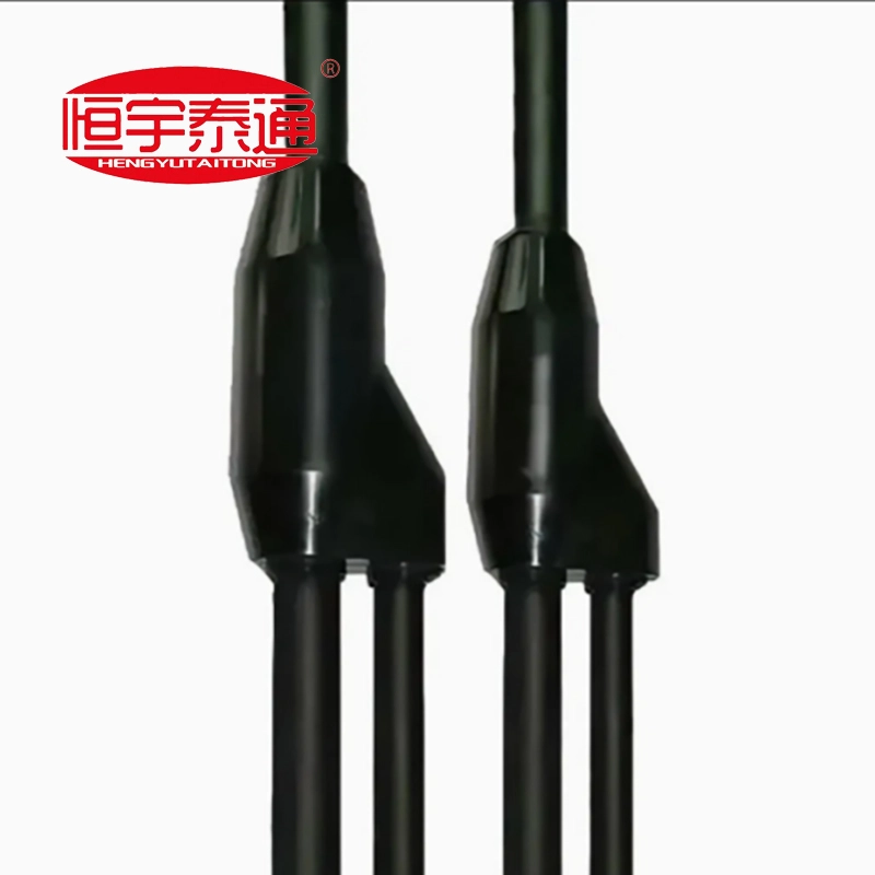 Kabel pra-cabang pasang siap untuk kuasa elektrik